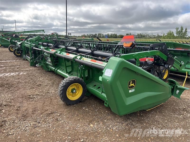 John Deere HD50R 50 ft Hinged Draper Combine Header Cabeçotes de colheitadeira