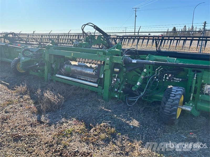 John Deere HD50R 50 ft Hinged Draper Combine Header Glave hederi za kombajne