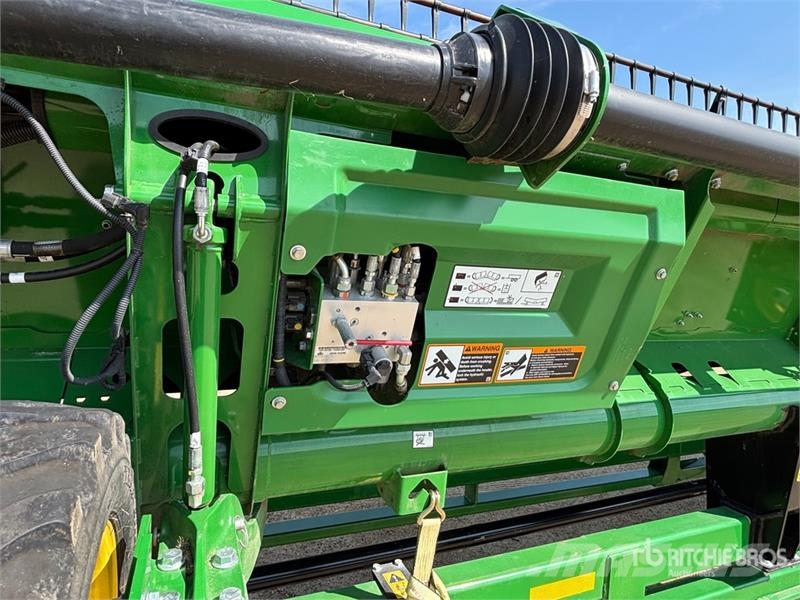 John Deere HD50R 50 ft Flex Draper Combine Header رؤوس الحصادات الدراسات