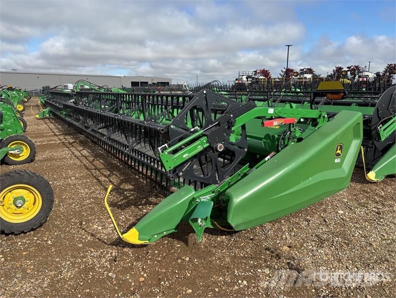John Deere HD50R 50 ft Hinged Draper Combine Header Cabeçotes de colheitadeira