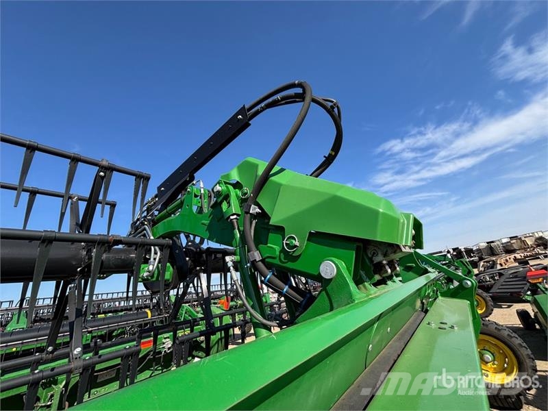 John Deere HD50R 50 ft Hinged Draper Combine Header رؤوس الحصادات الدراسات