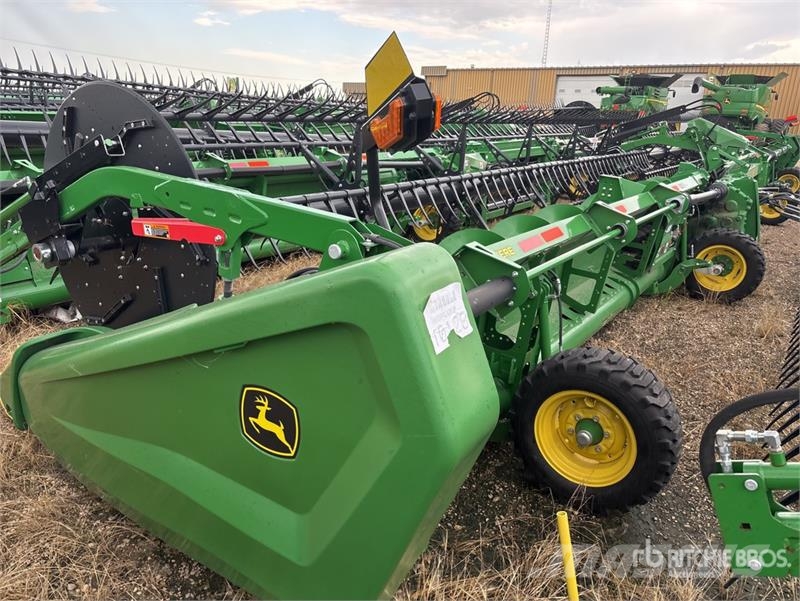 John Deere HD50R 50 ft Hinged Draper Combine Header Cabezales de cosechadoras combinadas