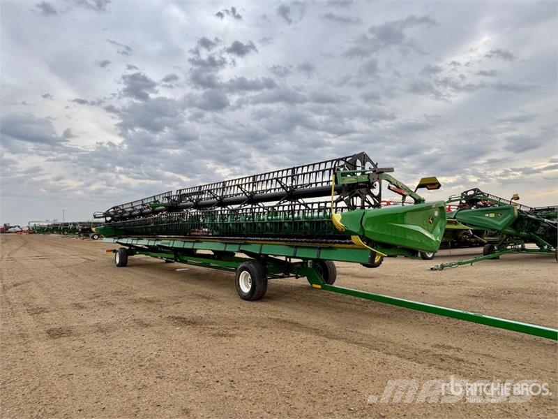 John Deere HD50R 50 ft Hinged Draper Combine Header Kombainide heedrid