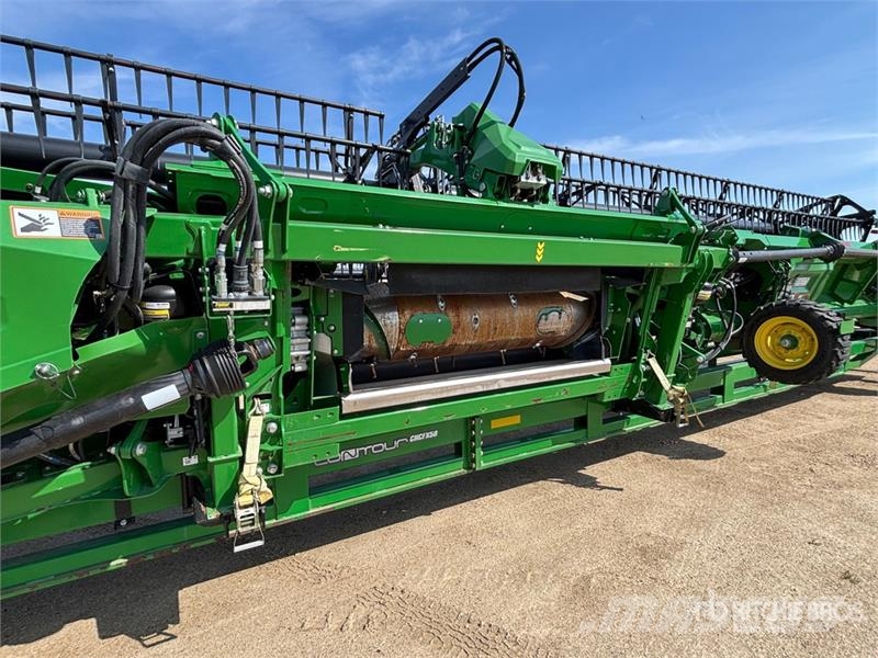 John Deere HD50R 50 ft Flex Draper Combine Header رؤوس الحصادات الدراسات