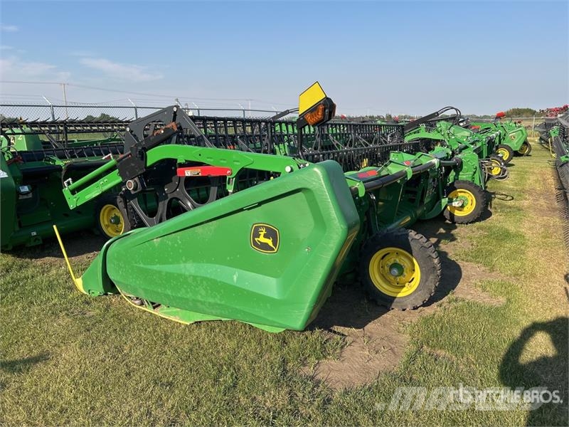 John Deere HD50R 50 ft Hinged Draper Combine Header Cabezales de cosechadoras combinadas