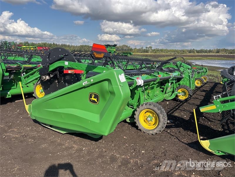 John Deere HD50R 50 ft Hinged Draper Combine Header 콤바인 헤드