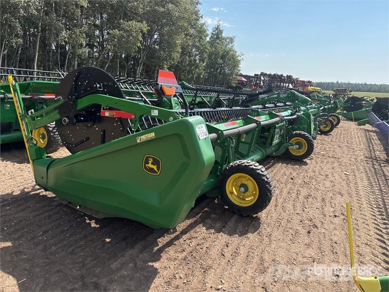 John Deere HD50R 50 ft Hinged Draper Combine Header Cabeçotes de colheitadeira