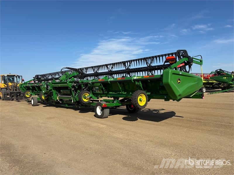 John Deere HD50R 50 ft Hinged Draper Combine Header رؤوس الحصادات الدراسات