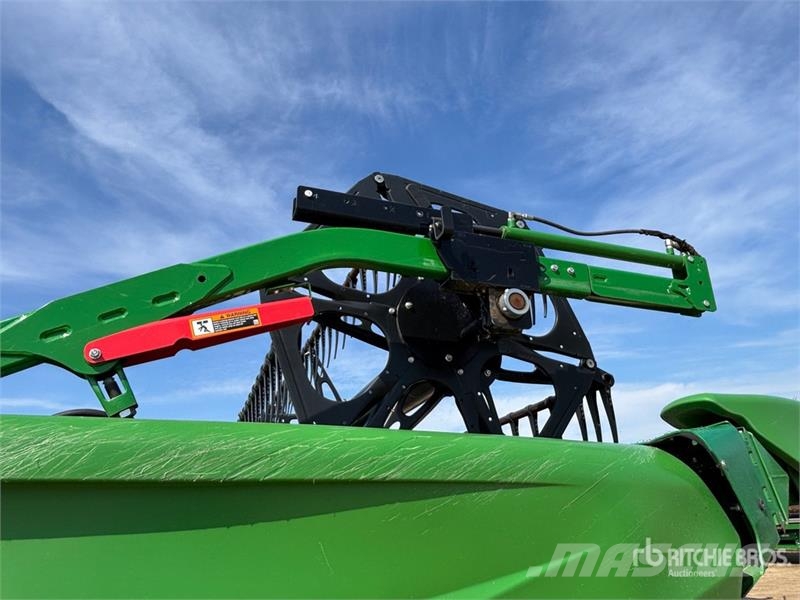 John Deere HD50R 50 ft Flex Draper Combine Header رؤوس الحصادات الدراسات