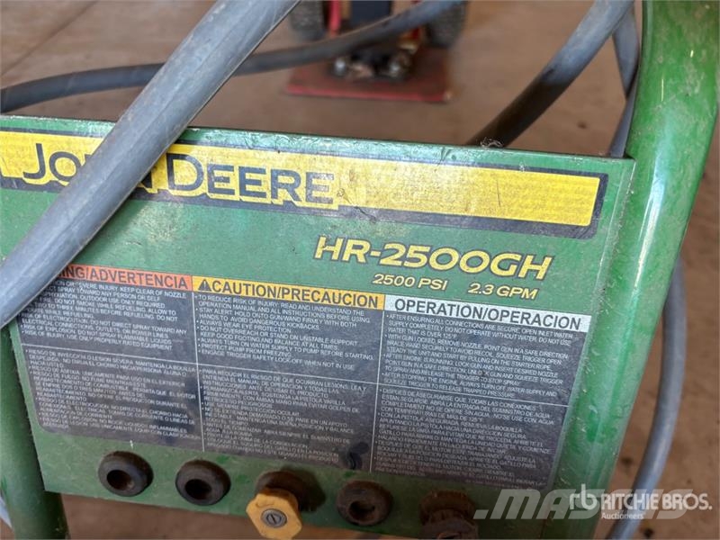 John Deere HR-2500GH Pressure Washer Visokotlačni čistilci za domačo uporabo