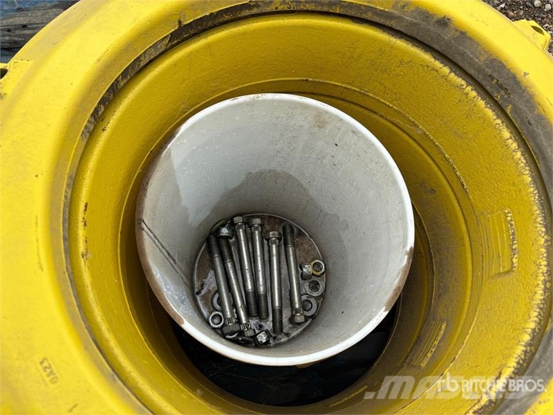 John Deere of (8) John Deere Tractor Wheel Weight Outros componentes