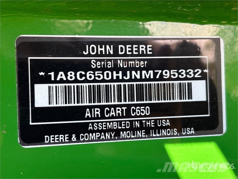 John Deere P556 Mechanické sejačky