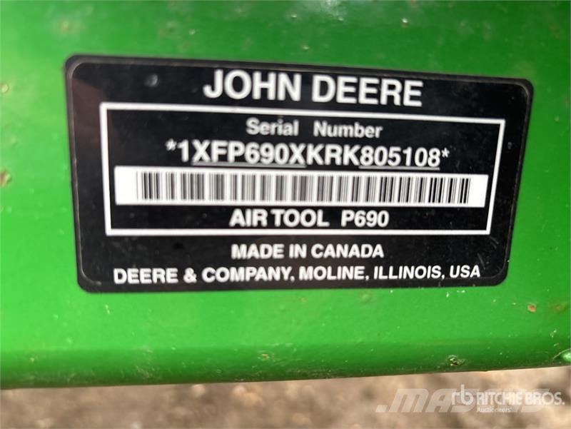 John Deere P690 90 ft Air Drill Sejačice