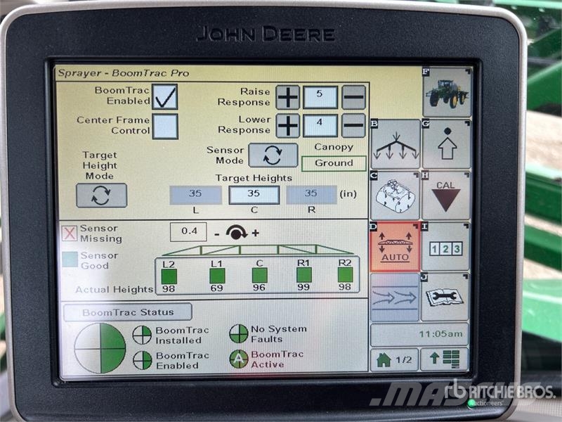 John Deere R4045 رشاشات ذاتية الحركة