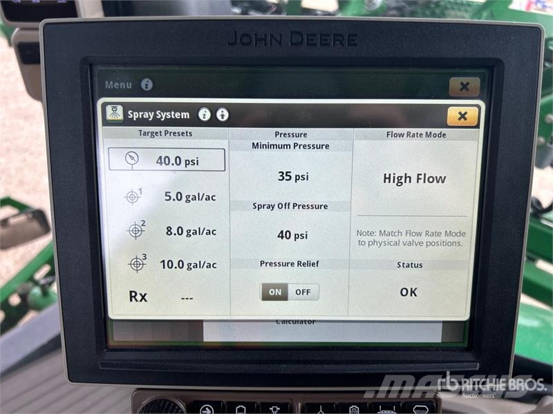John Deere R4045 رشاشات ذاتية الحركة