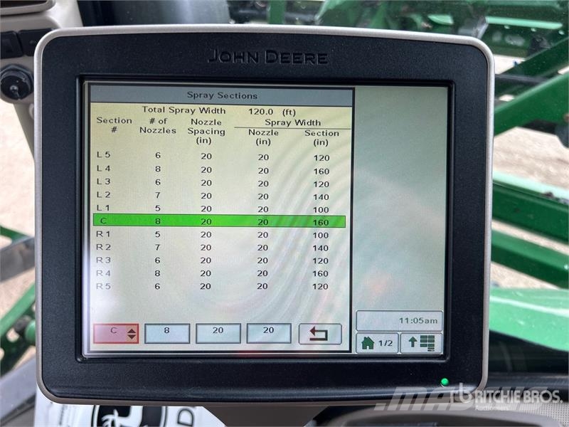 John Deere R4045 رشاشات ذاتية الحركة