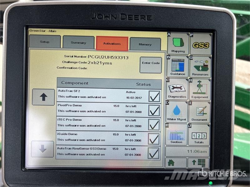 John Deere R4045 رشاشات ذاتية الحركة