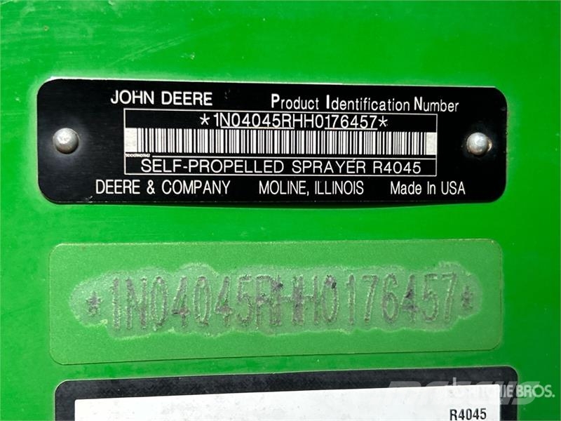 John Deere R4045 Pulverizadores autopropulsados