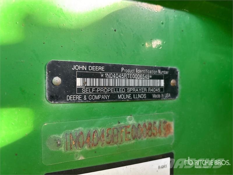 John Deere R4045 Pulverizadores autopropulsados
