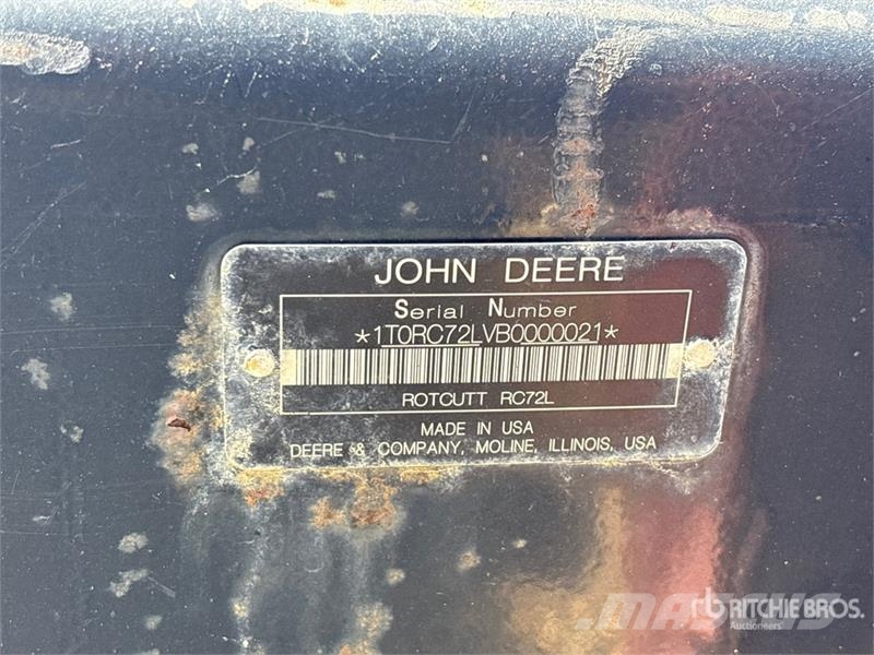 John Deere RC72L 72 in Skid Steer Mower (Inoperable) Niittokoneet