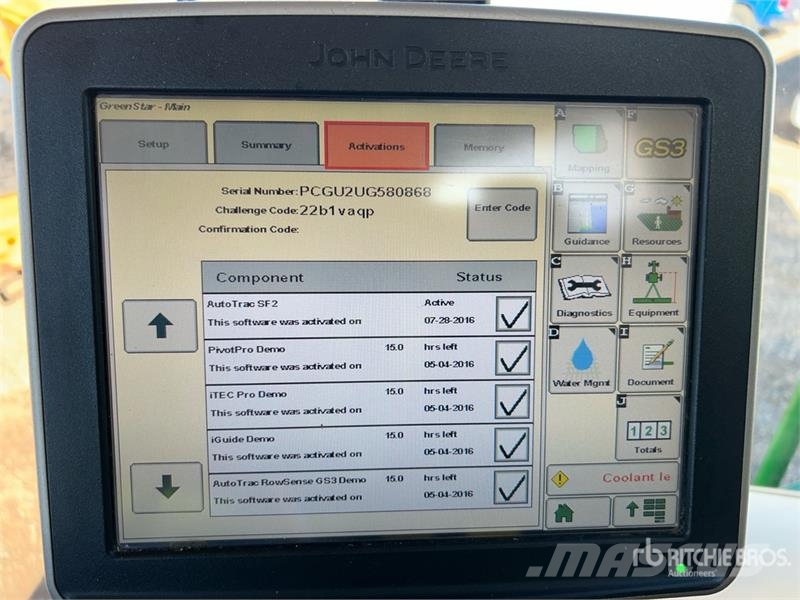 John Deere S680 حصادات