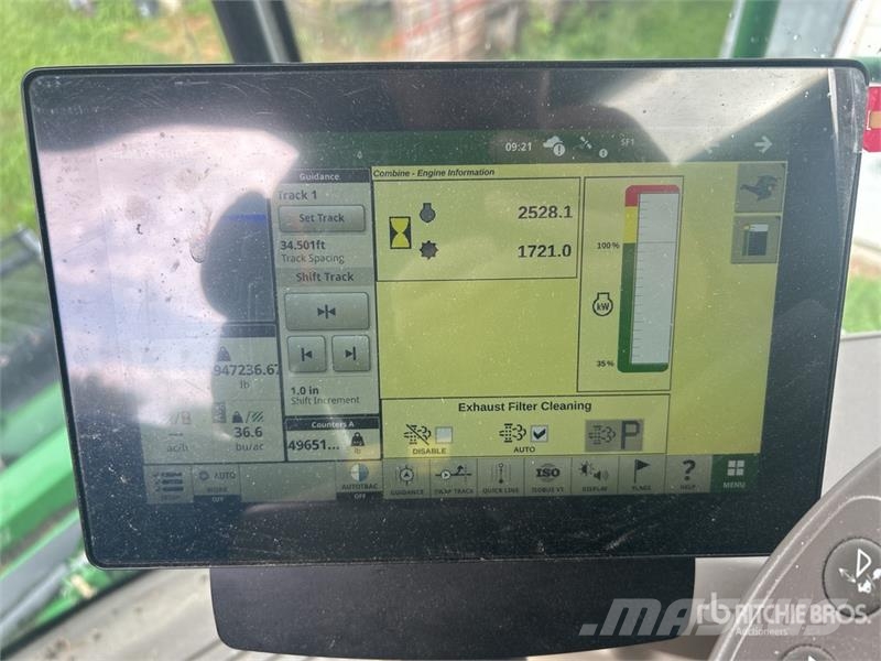 John Deere S680 Sklízecí mlátičky