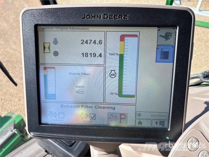 John Deere S680 Skurtreskere