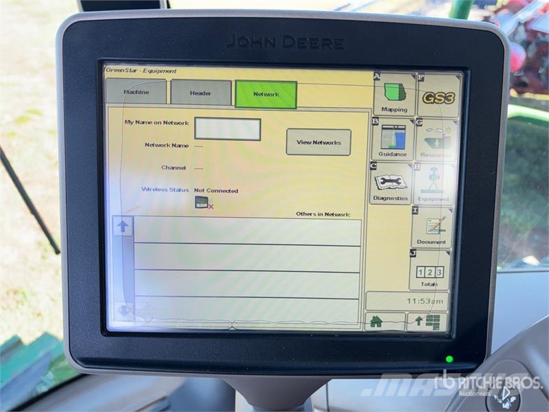 John Deere S690 حصادات