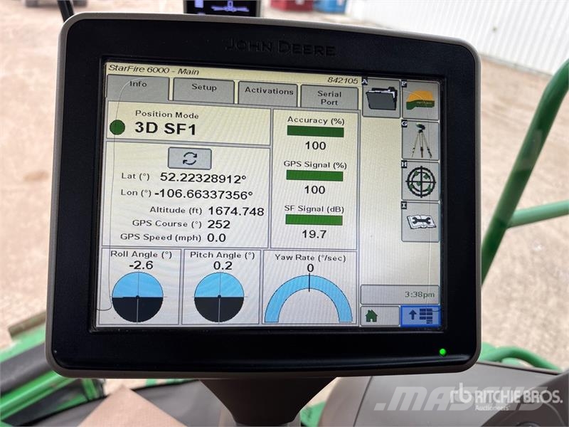 John Deere S690 Leikkuupuimurit