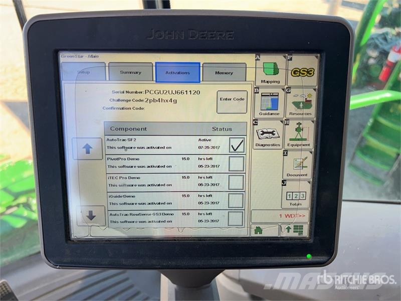 John Deere S690 Maaidorsmachines