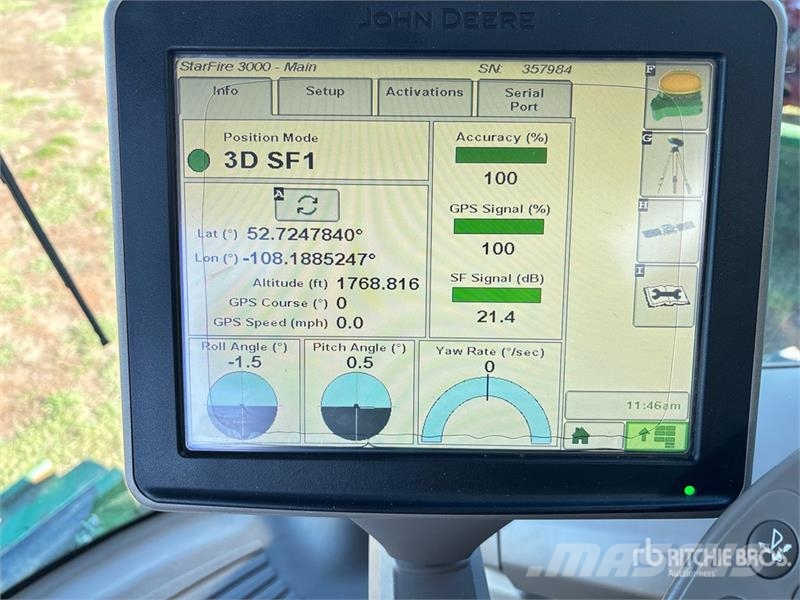 John Deere S690 حصادات