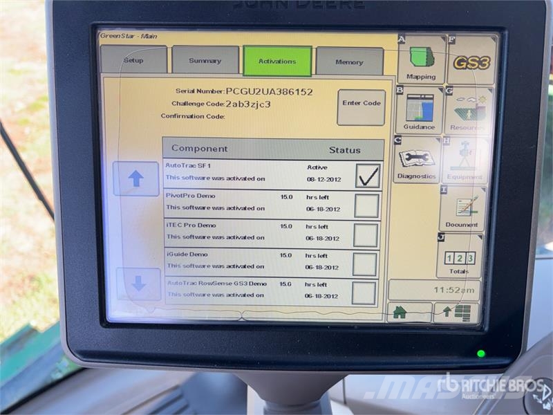 John Deere S690 حصادات