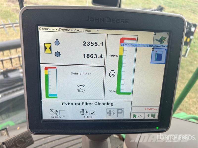 John Deere S690 Mietitrebbiatrici
