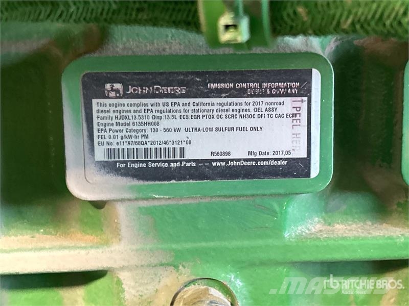John Deere S690 Maaidorsmachines