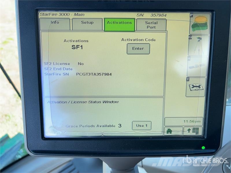 John Deere S690 حصادات