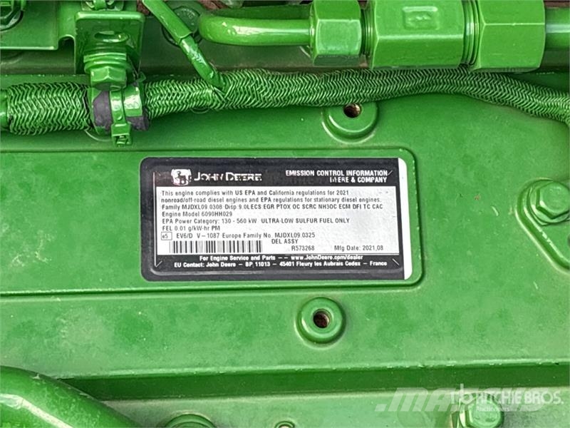 John Deere S770 Combine Harvester Sklízecí mlátičky