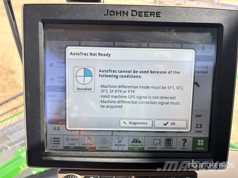 John Deere S780 4x4 Combine Harvester Kombinované zberacie stroje