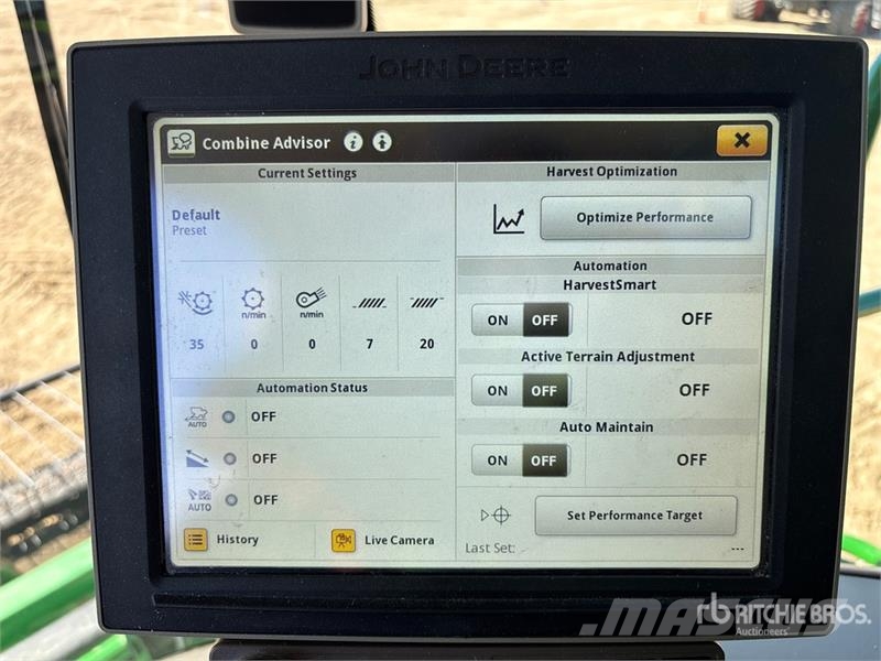 John Deere S780 Combine Harvester Cosechadoras combinadas