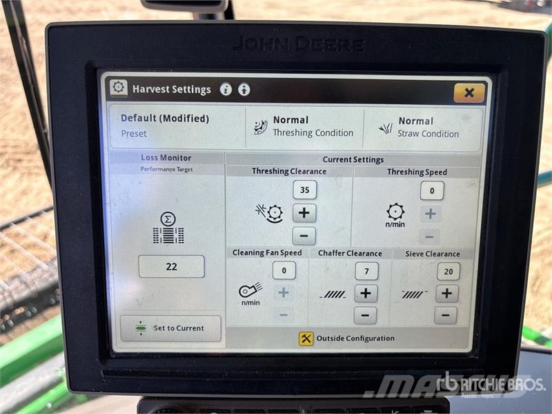 John Deere S780 Combine Harvester Cosechadoras combinadas