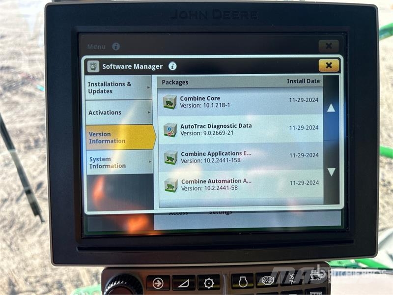 John Deere S790 Combine Harvester Θεριζοαλωνιστικές μηχανές