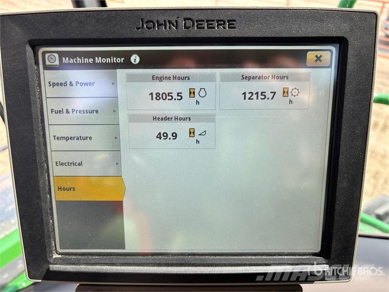 John Deere S790 Combine Harvester Kombájnok
