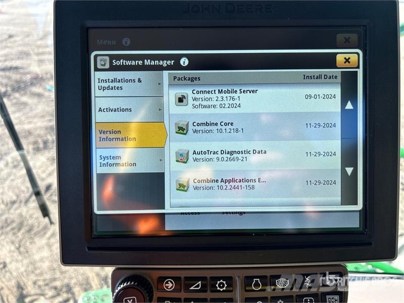 John Deere S790 Combine Harvester Θεριζοαλωνιστικές μηχανές