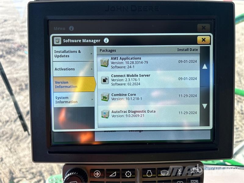 John Deere S790 Combine Harvester Θεριζοαλωνιστικές μηχανές