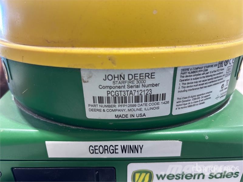 John Deere StarFire 3000 GNSS Receiver ماكينات زراعية - غير ذلك