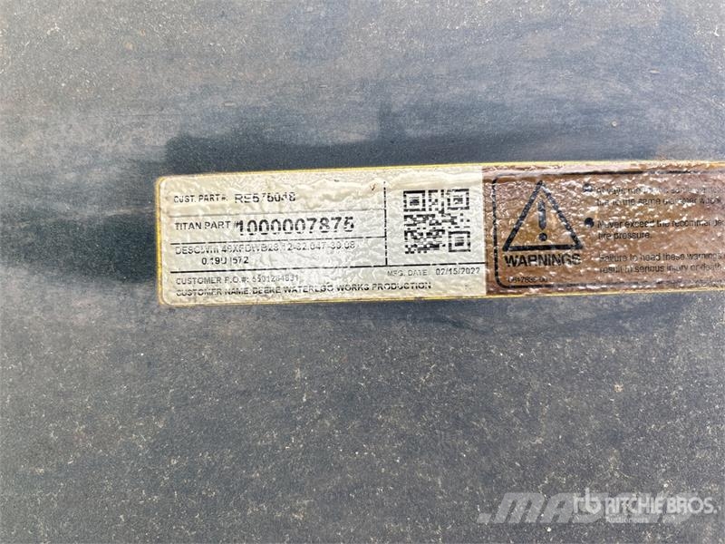 John Deere Tractor Rim - Fits John Deere 9R, 640, 590 Andre komponenter