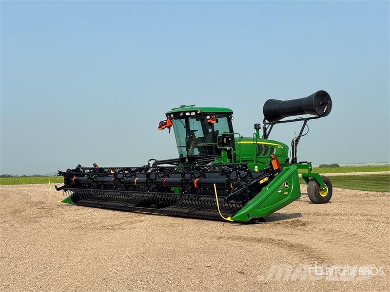 John Deere W155 35 ft Swather Windrower Schwader