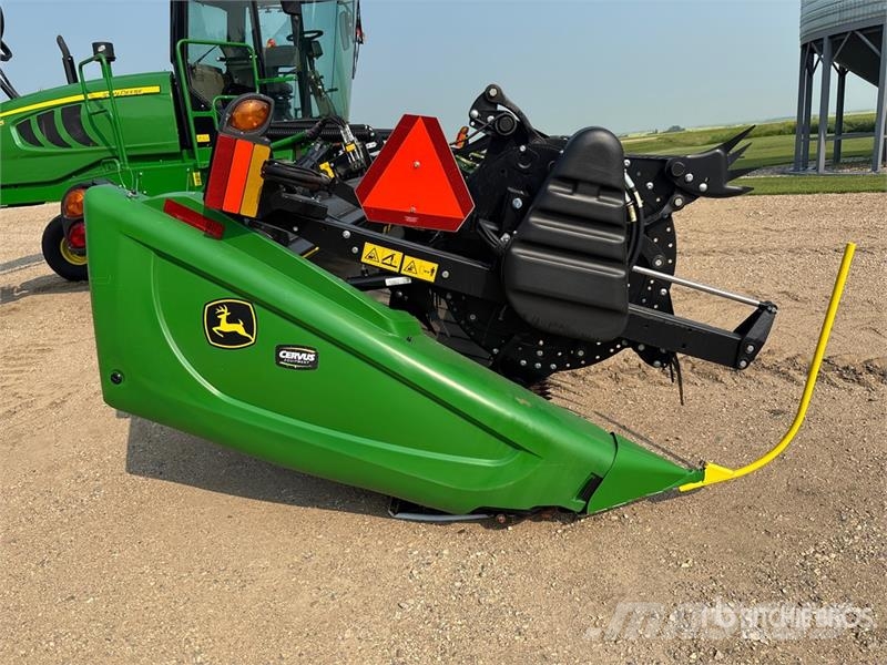 John Deere W155 35 ft Swather Windrower Рядковые косилки