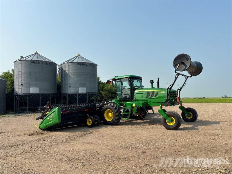 John Deere W155 35 ft Swather Windrower Schwader