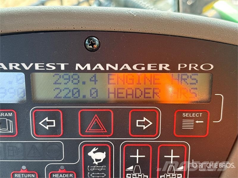 John Deere W155 35 ft Swather Windrower Рядковые косилки