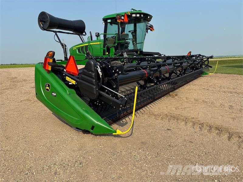 John Deere W155 35 ft Swather Windrower Schwader